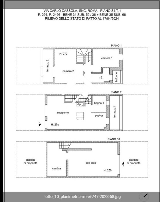 Immagine di VILLINO VIA CASSOLA – ROMA