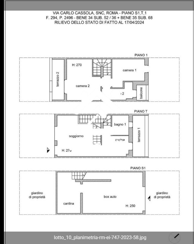 Immagine di VILLINO VIA CASSOLA – ROMA