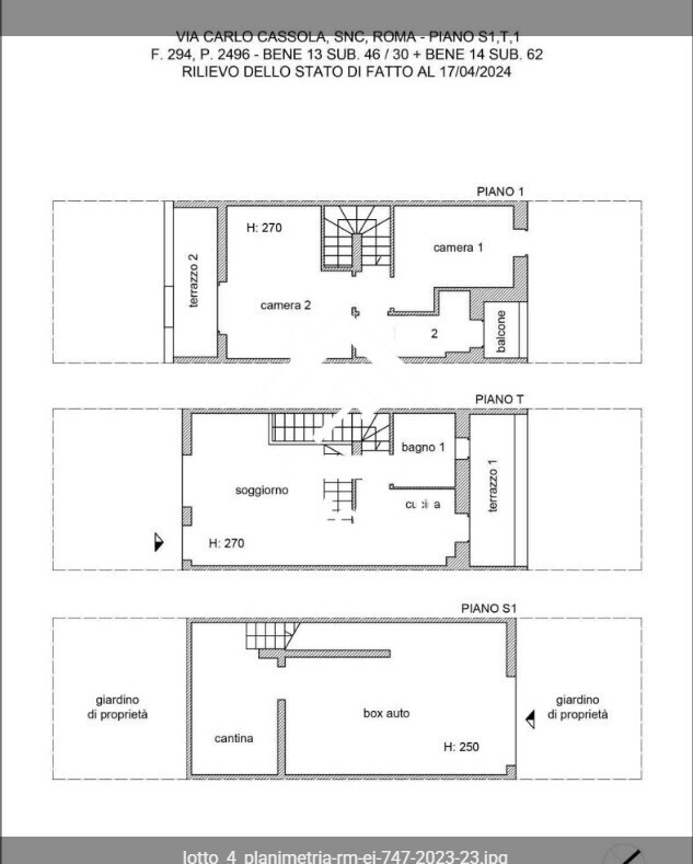 Immagine di VILLINO VIA CARLO CASSOLA – ROMA