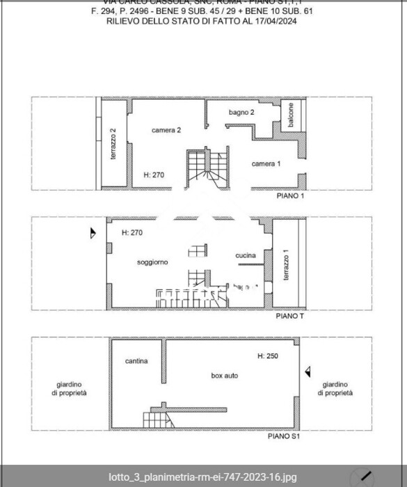 Immagine di VILLINO VIA CARLO CASSOLA – ROMA