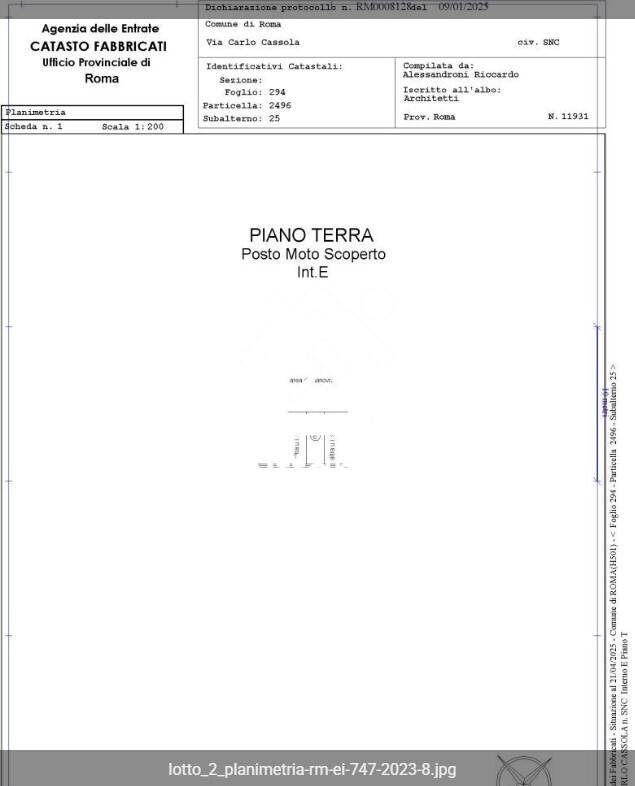 Immagine di VILLINO VIA CARLO CASSOLA – ROMA