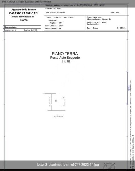 CASA / VILLA VIA CARLO CASSOLA - ROMA — foto 7