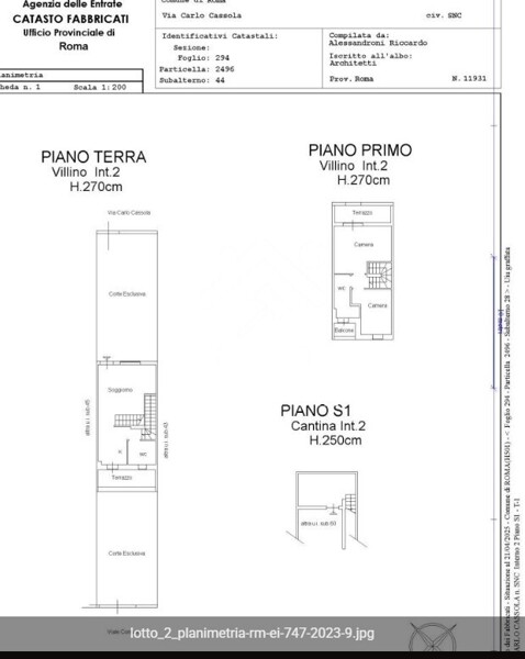 CASA / VILLA VIA CARLO CASSOLA - ROMA — foto 2