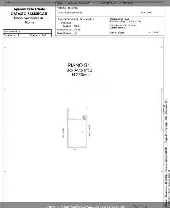 Immagine di VILLINO VIA CARLO CASSOLA – ROMA