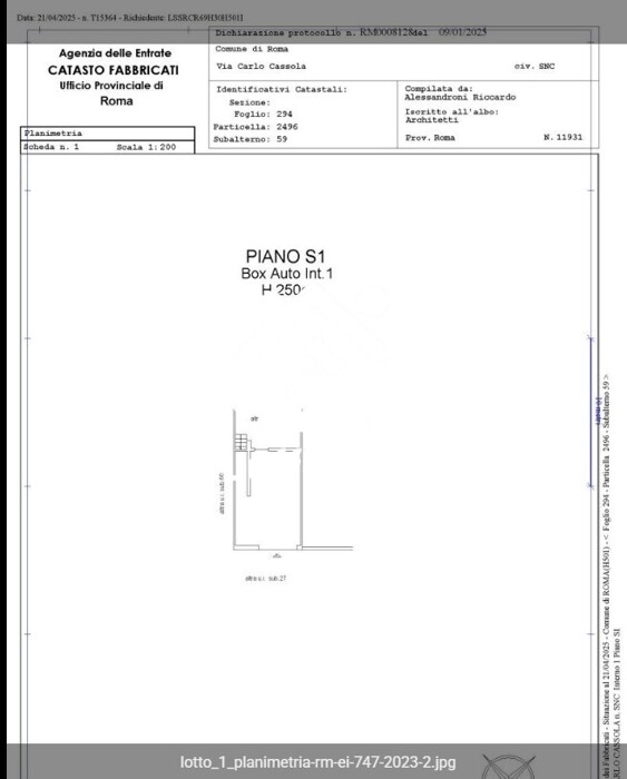 Immagine di VILLINO VIA CARLO CASSOLA – ROMA