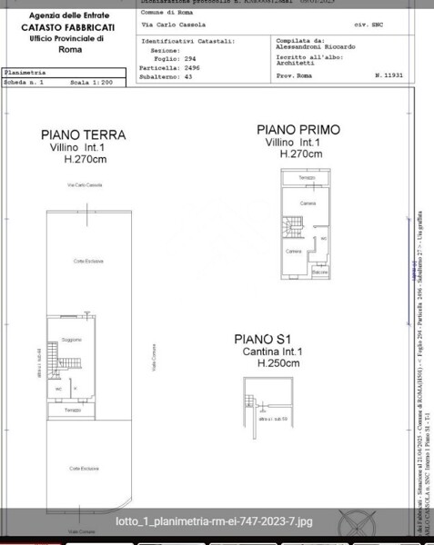 CASA / VILLA VIA CARLO CASSOLA - ROMA — foto 7