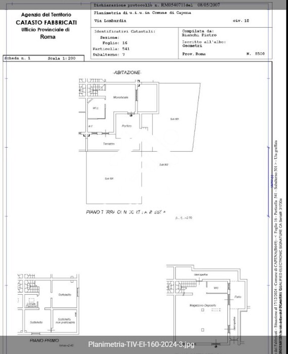 Immagine di AUTORIMESSA VIA LOMBARDIA – CAPENA