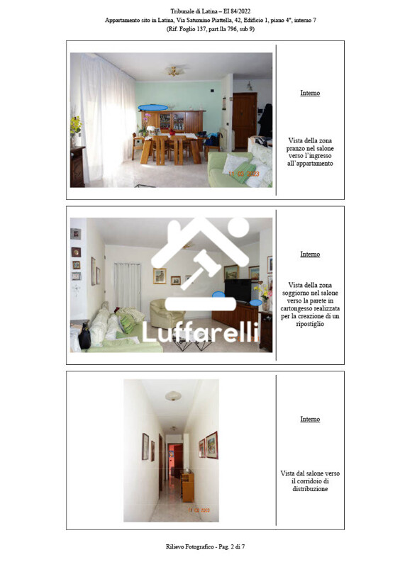 Immagine di APPARTAMENTO VIA SATURNINO PIATTELLA – LATINA