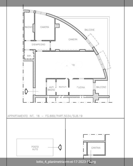 Immagine di APPARTAMENTO VIA CARDINALE LUIGI TRAGLIA – ROMA