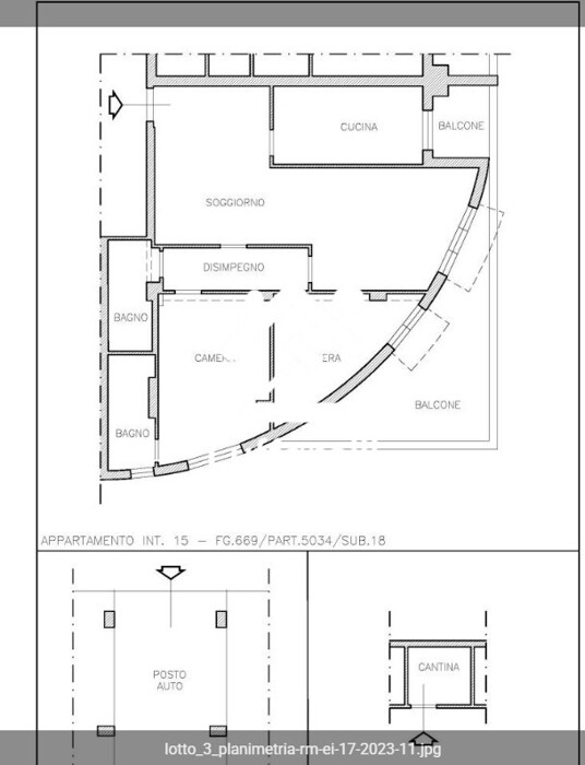 Immagine di APPARTAMENTO VIA CARDINALE LUIGI TRAGLIA – ROMA