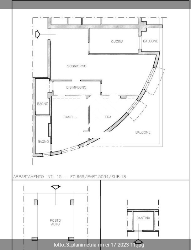 Immagine di APPARTAMENTO VIA CARDINALE LUIGI TRAGLIA – ROMA