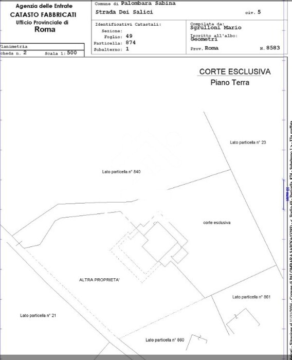 Immagine di CASA / VILLA STR. DEI SALICI – PALOMBARA SABINA