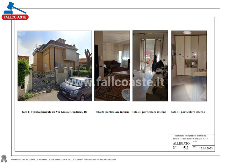 Immagine di CASA / VILLA VIA GIOSUÈ CARDUCCI N 18 – TIVOLI