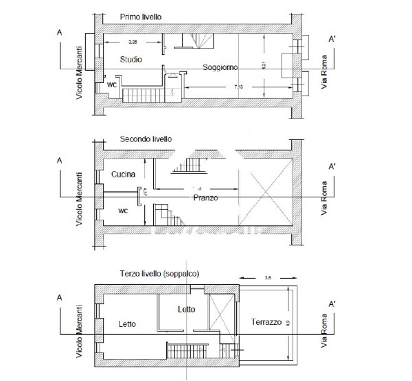APPARTAMENTO VICOLO MERCANTI - VIBO VALENTIA — foto 4
