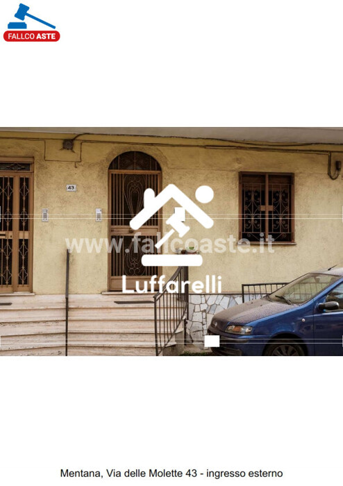 Immagine di APPARTAMENTO VIA DELLE MOLETTE N. 43 – LOCALITÀ CASALI – MENTANA