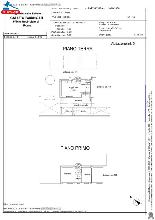 Immagine di APPARTAMENTO VIA DEI MAFFEI – ROMA