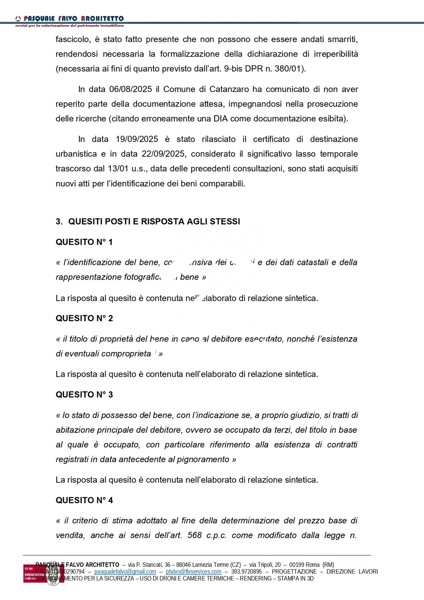 APPARTAMENTO VIA EMILIO BARILLARO - CATANZARO — foto 2