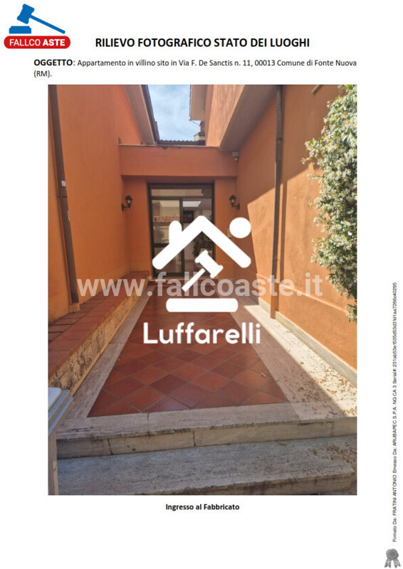 Immagine di APPARTAMENTO VIA F. DE SANCTIS N. 11 – FONTE NUOVA