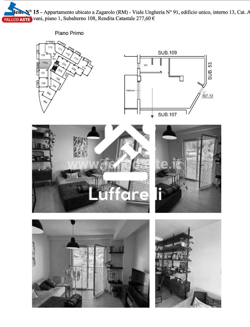 APPARTAMENTO VIALE UNGHERIA 89/91 - ZAGAROLO — foto 4