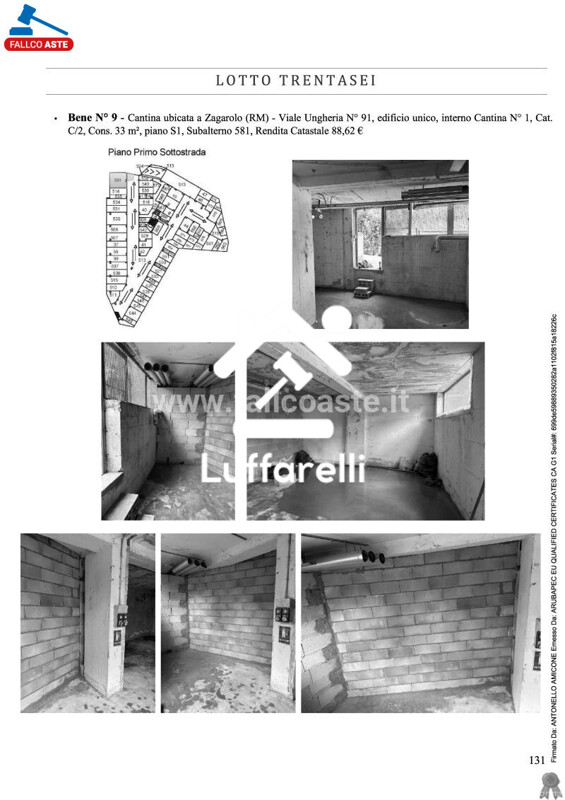 Immagine di DEPOSITO / MAGAZZINO VIALE UNGHERIA 89/91 – ZAGAROLO
