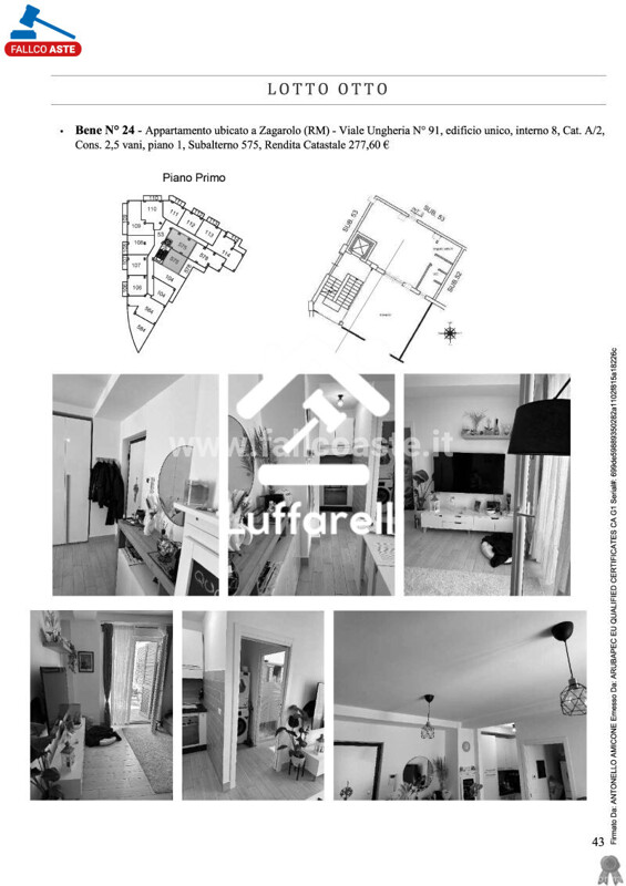 Immagine di APPARTAMENTO VIALE UNGHERIA 89/91 – ZAGAROLO