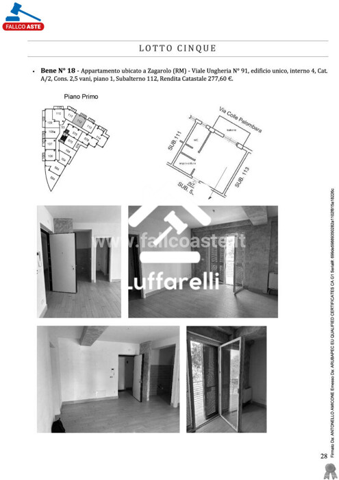 Immagine di APPARTAMENTO VIALE UNGHERIA 89/91 – ZAGAROLO