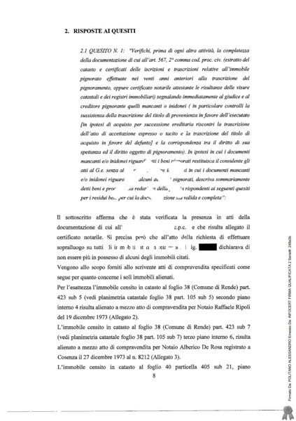 APPARTAMENTO VIA DELLA CULTURA - CASTROLIBERO — foto 6