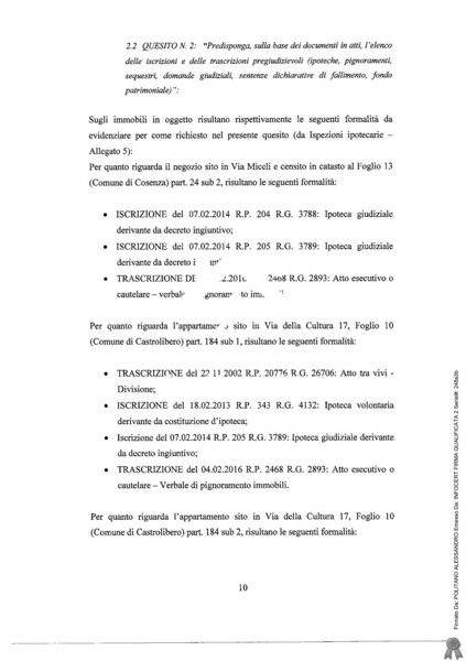 APPARTAMENTO VIA DELLA CULTURA - CASTROLIBERO — foto 8