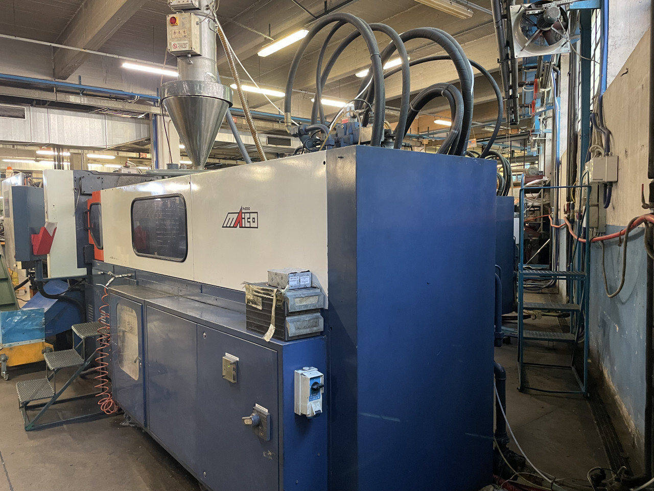 Macchinari Per La Lavorazione Della Plastica E Gomma – ID 384 - Pressa oleodinamica per stampaggio plasticaMarca: Maico… — foto 7