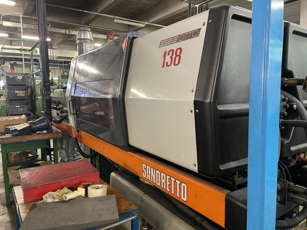 Macchinari Per La Lavorazione Della Plastica E Gomma – ID 378 - Pressa oleodinamica per stampaggio plasticaMarca… — foto 8