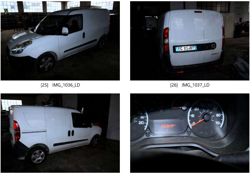 Autovetture – Autocarro Fiat Doblo Anno 2011 targa EG854KF — foto 2