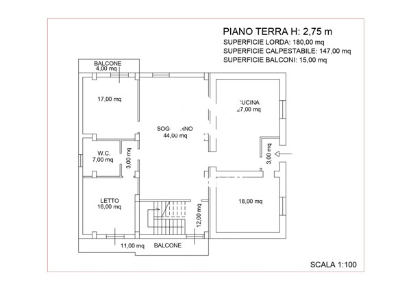 CASA / VILLA VIA BERNARDINO TELESIO - LATTARICO — foto 2