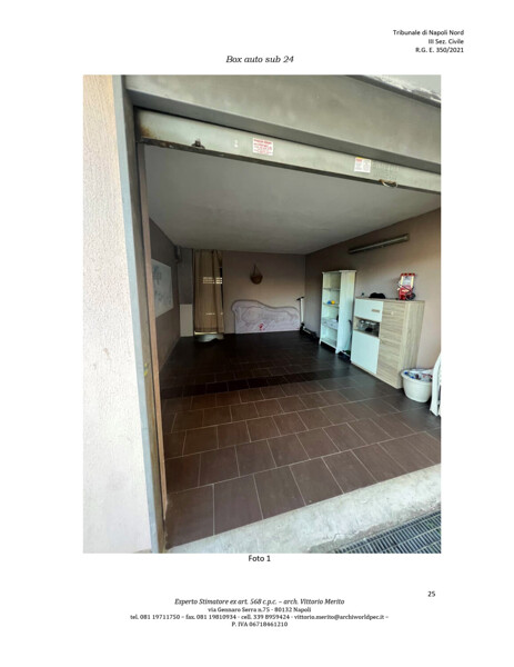 GARAGE / POSTO AUTO VIA CONSOLARE CAMPANA - VILLARICCA — foto 2