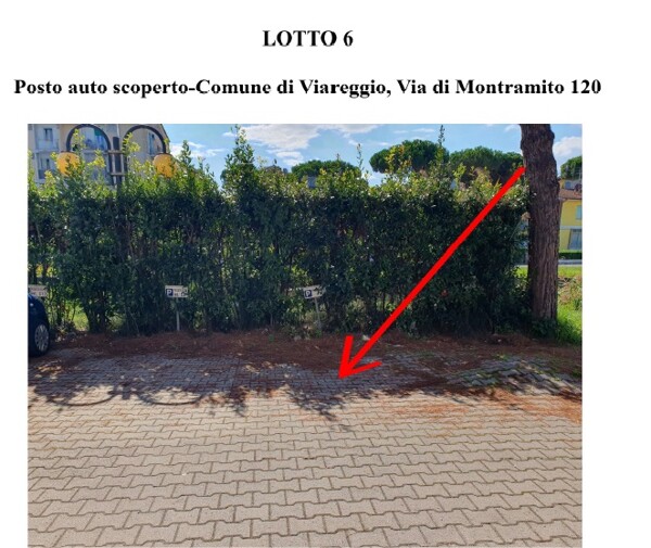 GARAGE / POSTO AUTO VIA DI MONTRAMITO - VIAREGGIO