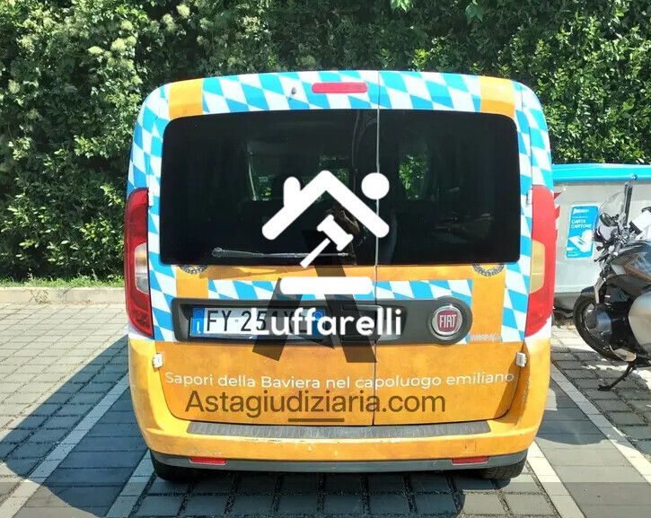 Autovetture – AUTOCARRO FIAT DOBLO', TARGATO FY251XL, N.TELAIO… — foto 3