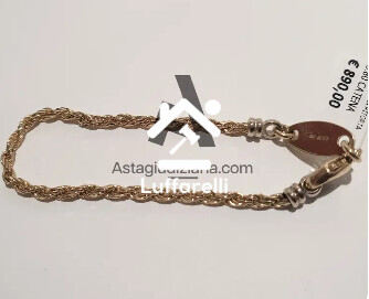Preziosi – un bracciale a catena in oro giallo 18 kt gr. 5,70 — foto 2
