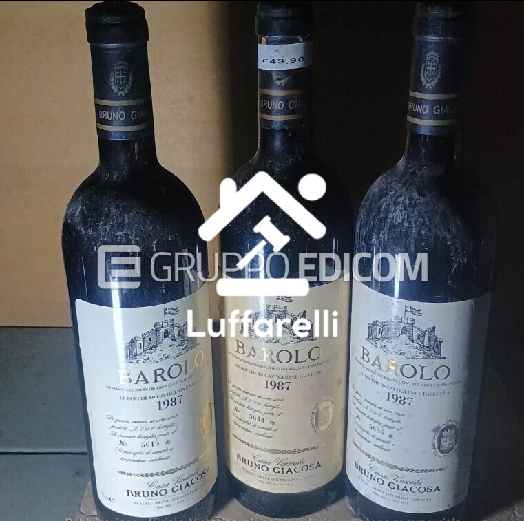 Commercio Al Dettaglio, Ristorazione E Industria Alberghiera – Bottiglie di vini e liquori varie ( BAROLO, BRUNELLO, SASSICAIA… — foto 4