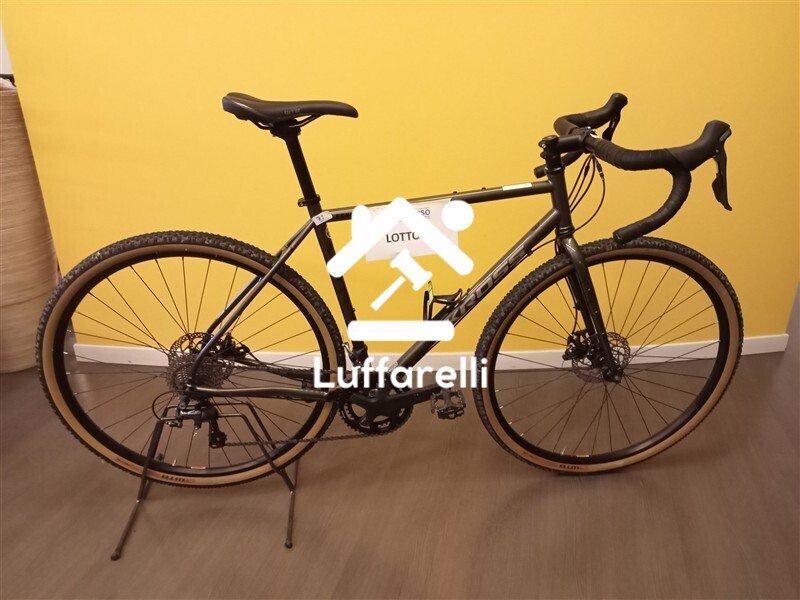 Veicoli – BICICLETTA GRAVEL verde, marca Kross, mod. Esker 4.0, usata… — foto 2