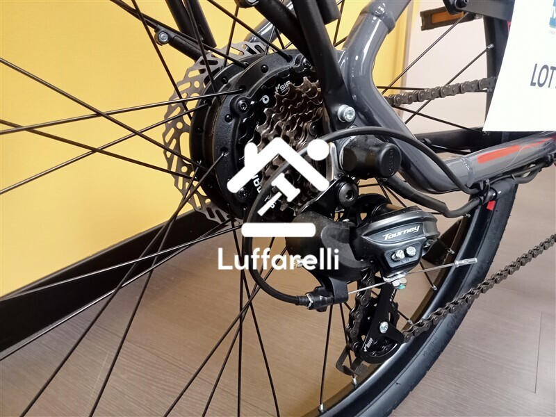 Veicoli – BICICLETTA ELETTRICA CITY BIKE nera, marca Garelli, mod. Virtus… — foto 3