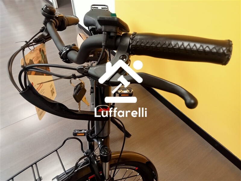 Veicoli – BICICLETTA ELETTRICA CITY BIKE nera, marca Garelli, mod. Virtus… — foto 2