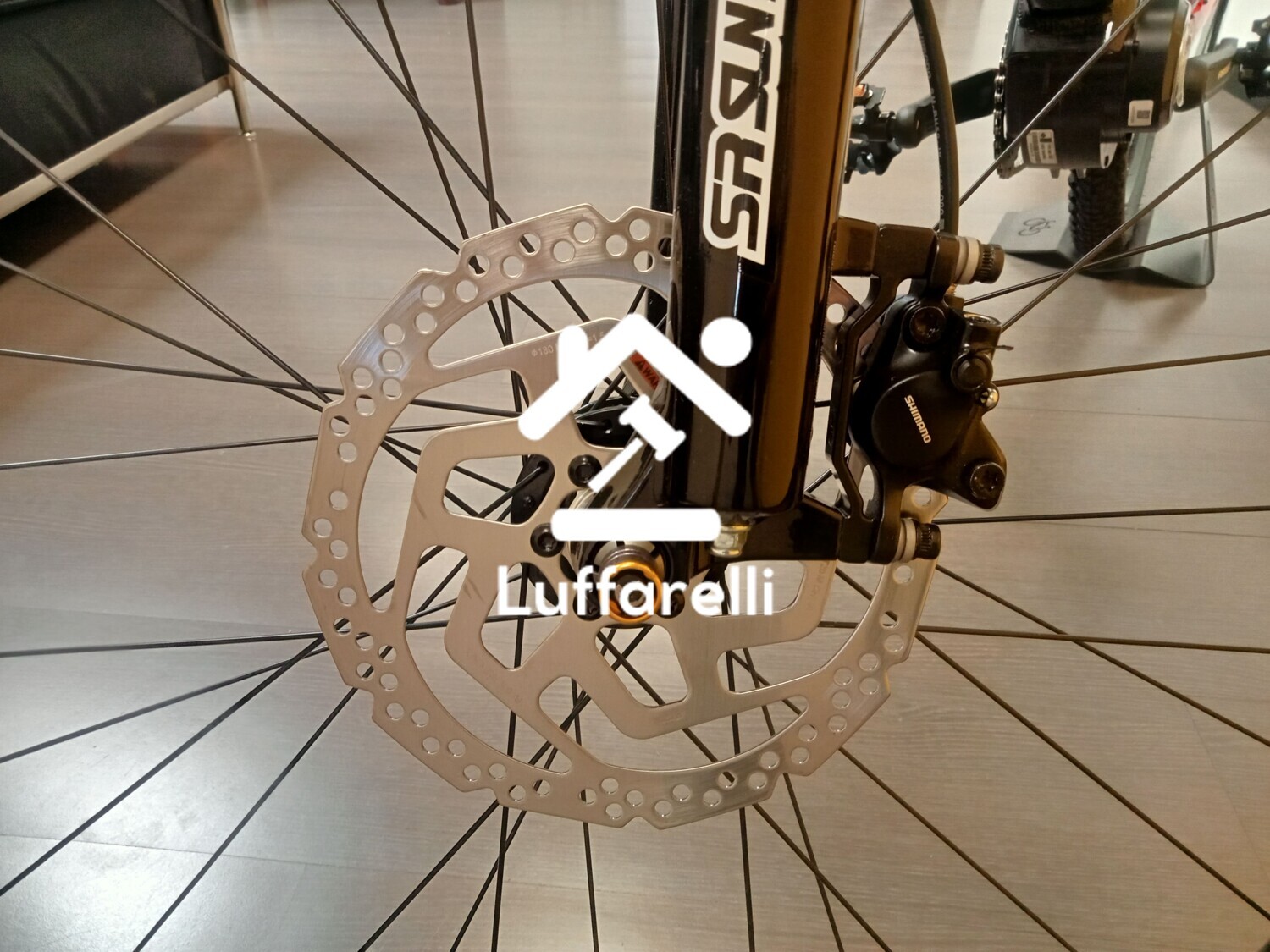 Veicoli – BICICLETTA MOUNTAIN BIKE ELETTRICA nera, marca Armony, mod… — foto 2