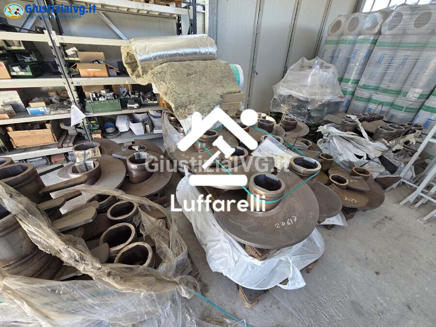 Attrezzature Industriali – Il lotto comprende circa 8 pancali di mozzi e componenti… — foto 2