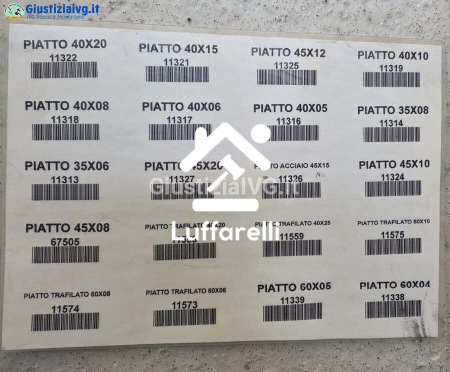 Macchinari, Impianti Ed Attrezzature Per L'Edilizia – Il lotto comprende piatti trafilati, barre piene e profili… — foto 4