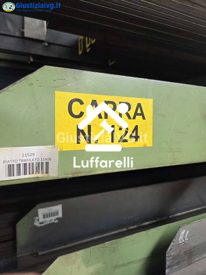 Macchinari, Impianti Ed Attrezzature Per L'Edilizia – Il lotto comprende piatti trafilati, barre piene e profili… — foto 3