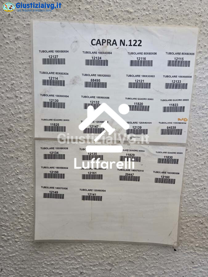 Materie Prime E Prodotti – Il lotto comprende tubolari strutturali quadri e rettangolari di… — foto 5