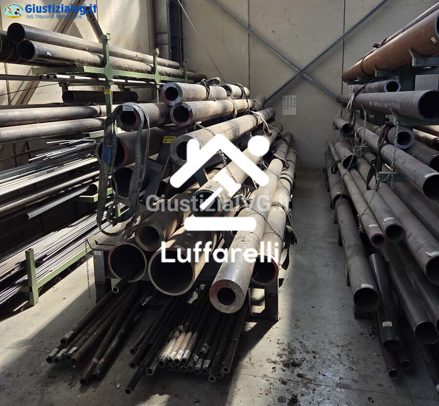 Materie Prime E Prodotti – Il lotto comprende tubi in acciaio di grosso spessore. — foto 3