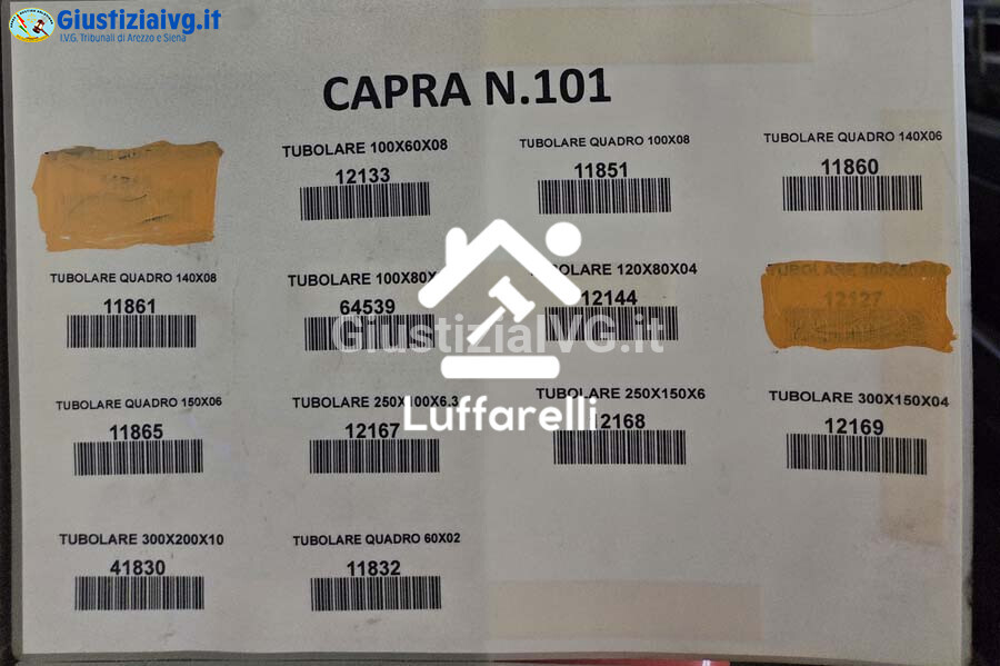 Materie Prime E Prodotti – Il lotto comprende tubolari strutturali a sezione quadra e… — foto 7