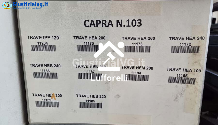 Materie Prime E Prodotti – Il lotto comprende materiale in ferro costituito da travi dei… — foto 7