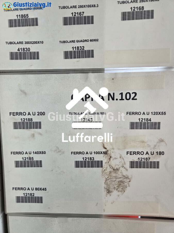Materie Prime E Prodotti – Il lotto comprende materiale ferroso in forma di profilati UPN… — foto 2