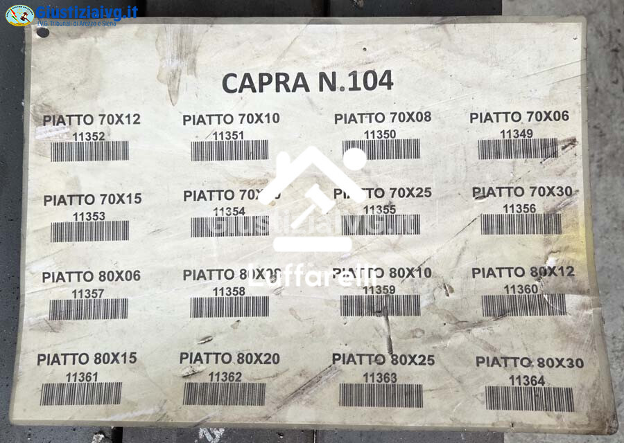 Materie Prime E Prodotti – Il lotto comprende un quantitativo di piatti in acciaio di medie… — foto 7